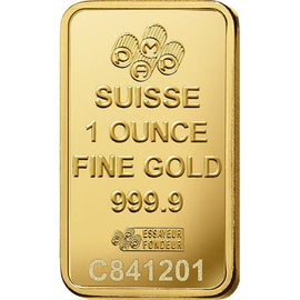 Pamp Suisse Queen Fortuna Gold Bar 24KT - 1 Ounce