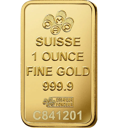 Pamp Suisse Queen Fortuna Gold Bar 24KT - 1 Ounce