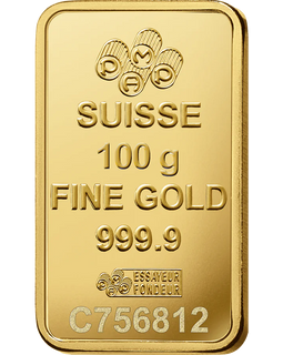 Pamp Suisse Queen Fortuna Gold Bar 24KT - 100 Gram