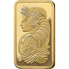 Pamp Suisse Queen Fortuna Gold Bar 24KT - 1 Ounce