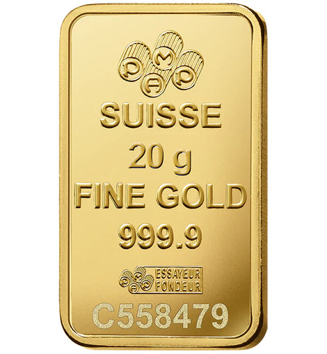 Pamp Suisse Queen Fortuna Gold Bar 24KT - 20 Gram